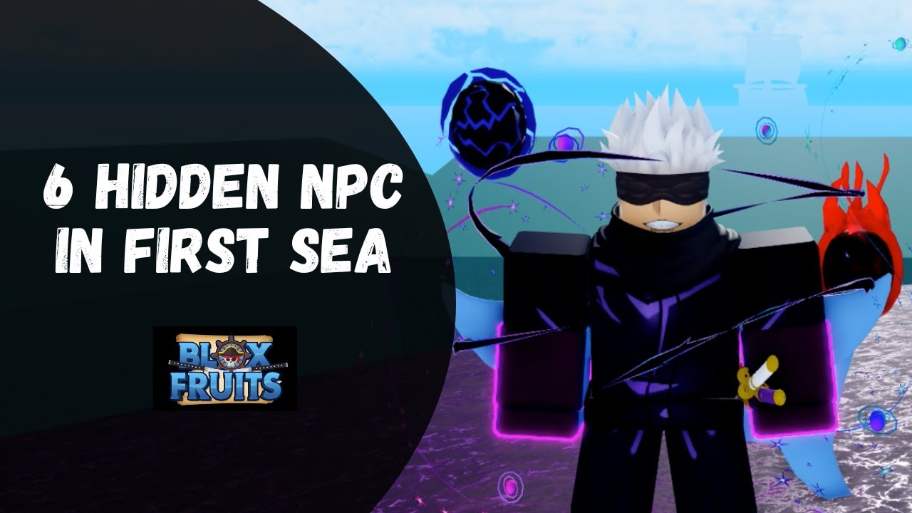 NPCS SECRETOS do SEA 2 no Blox Fruits #roblox #bloxfruits, ttk blox fruit