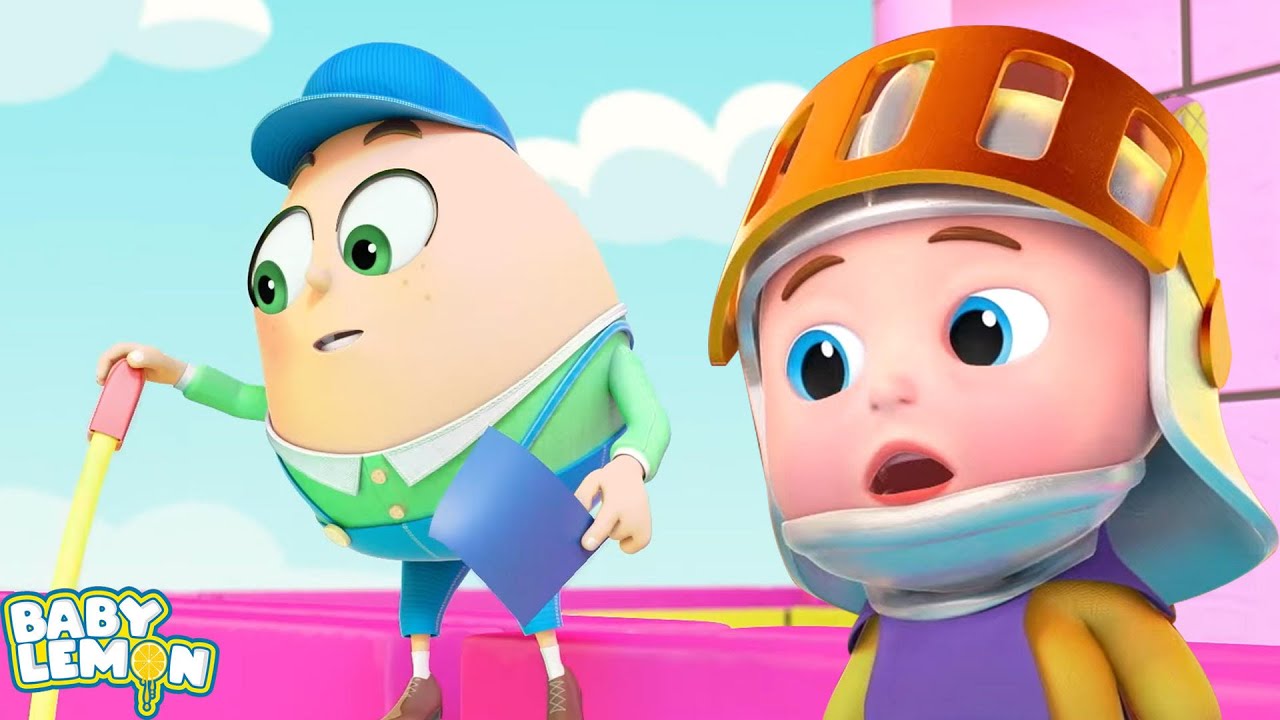 Humpty Dumpty Sat On A Wall & Preschool Rhymes for Kids - YouTube