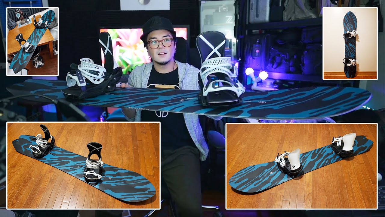 Unboxing Burton Fish 3D Directional Flat Top Snowboard & Burton X EST