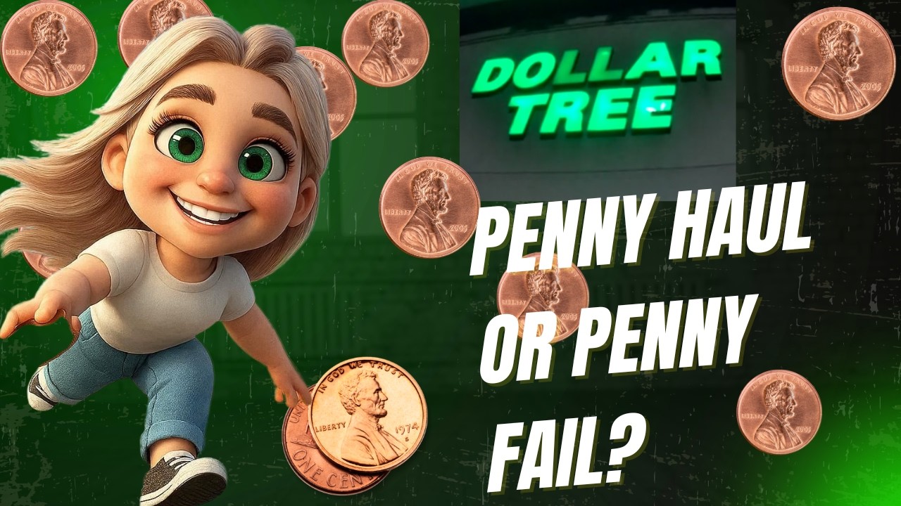Dollar Tree Penny Haul | I Can’t Believe This Rang Up! #pennyshopping #clearancecommunity #haul