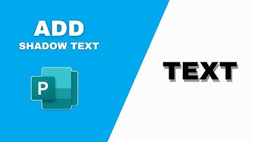 How to Add Shadow to Text Publisher Document