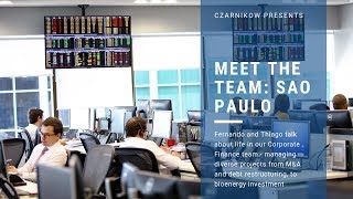 Meet the team - Fernando and Thiago, Czarnikow Corporate Finance Team - Sao Paulo