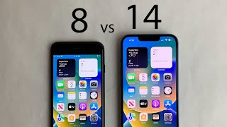 iPhone 14 vs iPhone 8 Speed Test