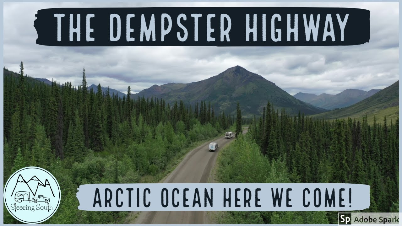 travel trailer on dempster highway