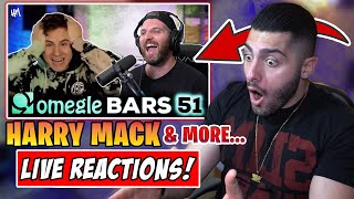 HARRY MACK Omegle Bars 51 & MORE! [REACTION!!]