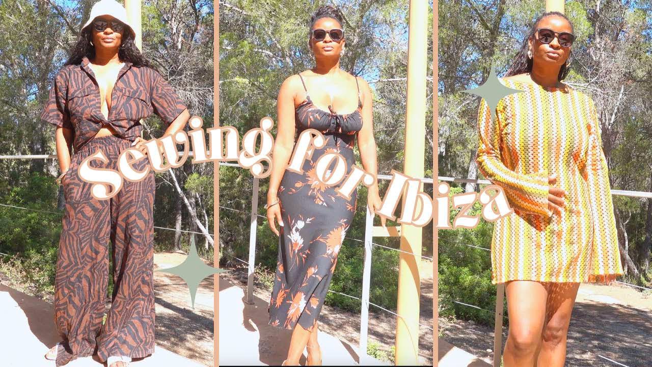 Шью свой гардероб для отпуска на Ибице!!