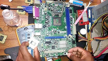 Intel H61WW Motherboard No Display Problem Repair By Tanvir IT