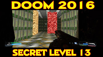 DOOM 2016 SECRET LEVEL LOCATIONS LEVEL 13 ARGENT D`NUR (13/13)