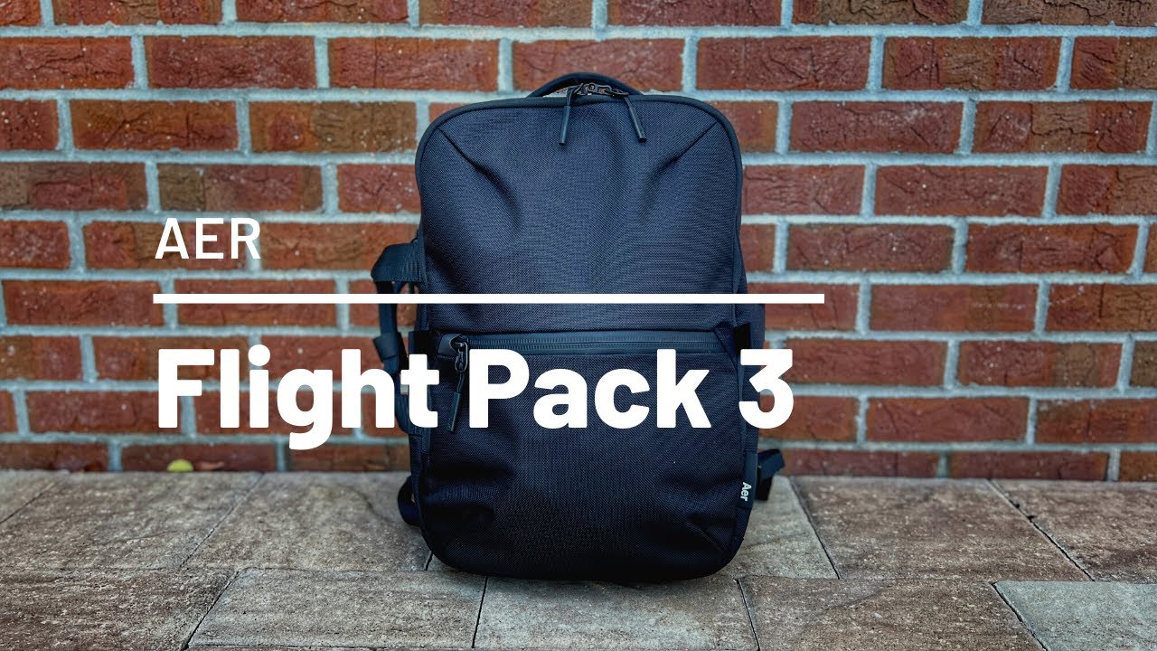 Aer Flight Pack 3 Review - Great Updates in this Hybrid Work / Tech Travel  Bag