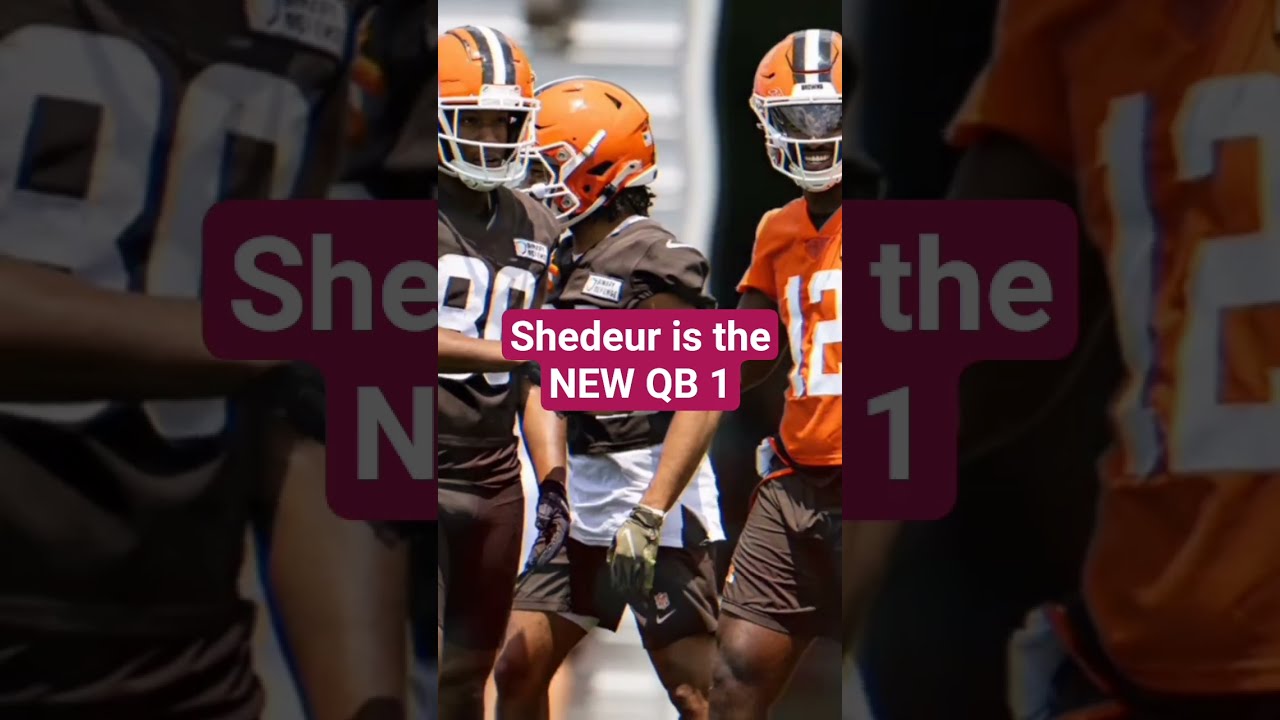 Shedeur Sanders Is The New Cleveland Browns QB 1 After Kenny Pickett S Injury