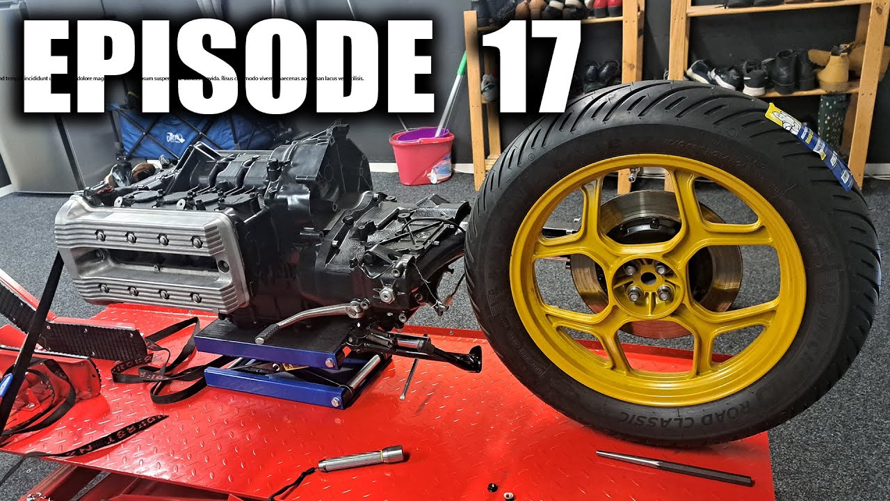 [EP17] Сборка BMW K100 Café Racer — повторная сборка маятника, приводного вала и главной передачи!