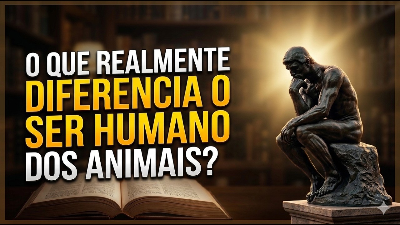 O QUE REALMENTE DIFERENCIA O SER HUMANO DOS ANIMAIS? - YouTube