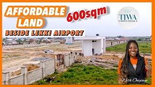 600sqm Land for sale at Ibeju lekki | TIWA GARDENS 2 #nigeriansinuk #lekkiairport #tiwagardens
