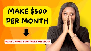 Make Money Watching Youtube Video