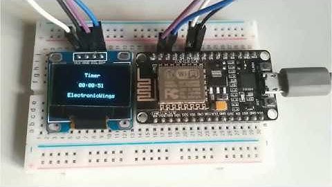 Using OLED Display Module with NodeMCU