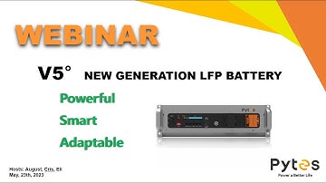 Webinar-Pytes V5°：New Generation LFP Battery