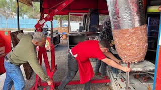 Selling 30 Tons per Month?! - Amazing Doner Kebab Making - Turkish Street Food