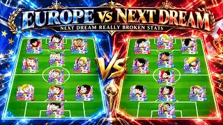 Full EUROPE RISING SUN IS DEAD! NEXT DREAM TOO POWERFUL. CAPTAIN TSUBASA DREAM TEAM Guide