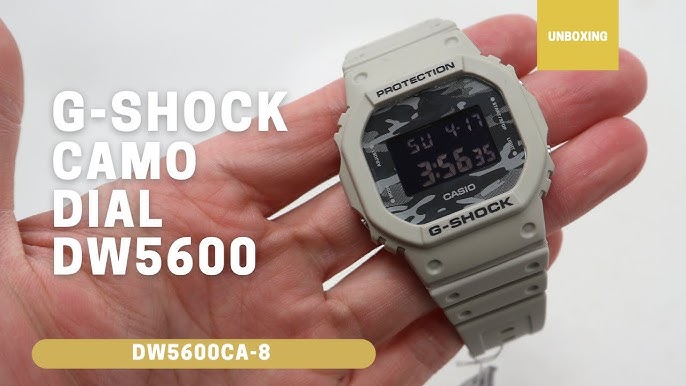 Original Camo Utility - HANDS-ON: DW-5600CA-8ER Casio G-Shock YouTube Series