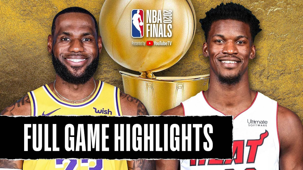 Lakers At Heat Full Game Highlights October 6 2020 Youtube