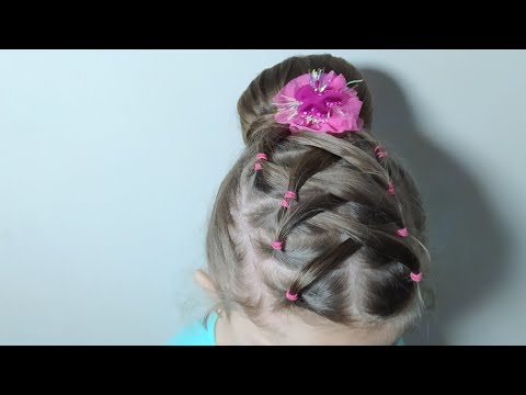 Hairstyle For Little Girl | Qız Saç Düzümü 6