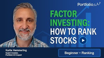 Factor Investing for Beginners: How to Rank Stocks Like a Quant
