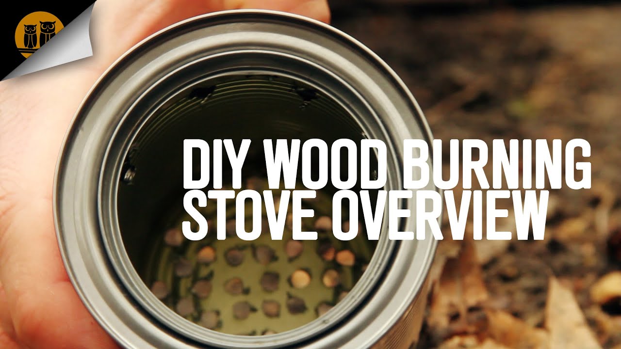 DIY Wood Burning Backpacking Stove Overview - YouTube