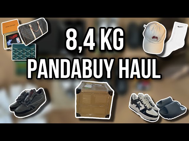 PandaBuy 4kg haul [Supreme, LV, Nike, Adidas] with QC, prices n