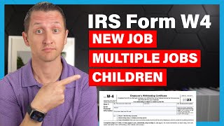 IRS Form W4 MFJ with multiple jobs and children in 2023 by Travis Sickle 1,851 views 1 year ago 5 minutes, 36 seconds