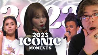REACTING TO ICONIC MOMENTS OF 2023 KPOP