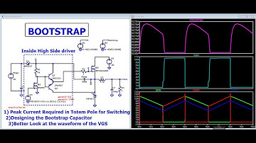 [LTSPICE] High Side Bootstrap Simulation
