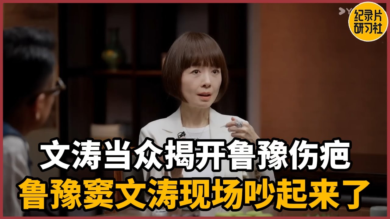 鲁豫窦文涛现场吵起来了！文涛当众揭开鲁豫伤疤！后者不惯着直接怼！#历史 #文化 #聊天 #纪实 #窦文涛 #马未都 #马家辉 #周轶君 #熱門 #推薦 #香港