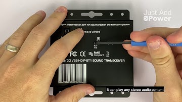 The new Sound Transceiver (ST-1) from Just Add Power