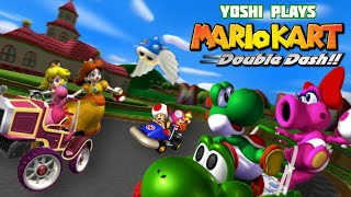 Yoshi plays - MARIO KART DOUBLE DASH !!! Ft Birdo