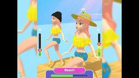 Fashion Queen Catwalk #shorts 👩‍🦱👠 All Levels #Gameplay (Android, iOS) Level #7