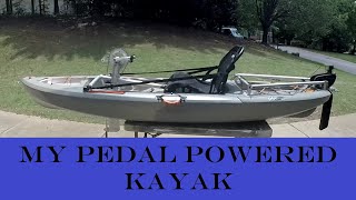 The Mellow Mechanic Boat! A Pedal Powered Kayak!