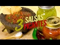 3 SALSAS PICANTES ¡QUE NO TE PUEDEN FALTAR! 🌶🔥| Recién Cocinados
