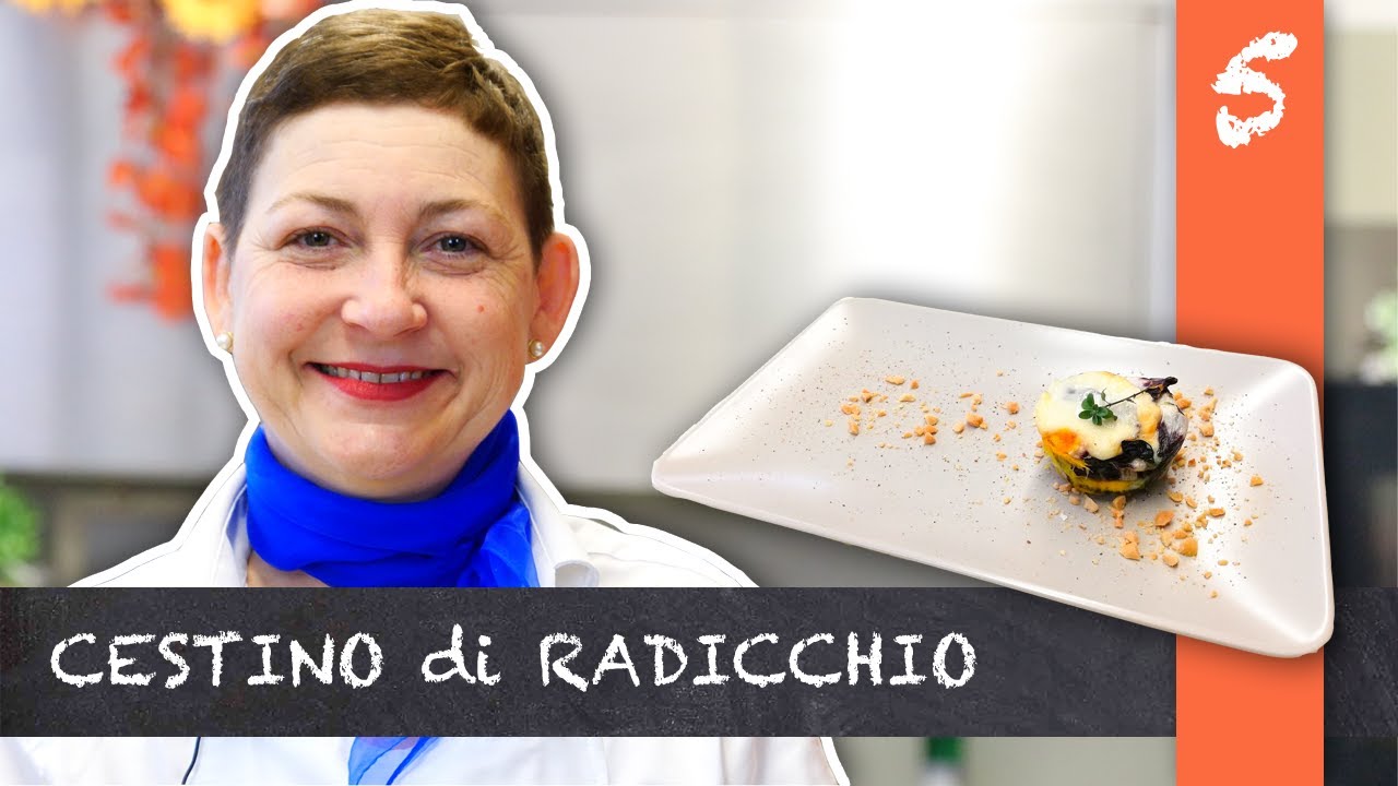 Cestino di Radicchio Uovo e Scamorza -  S1P05