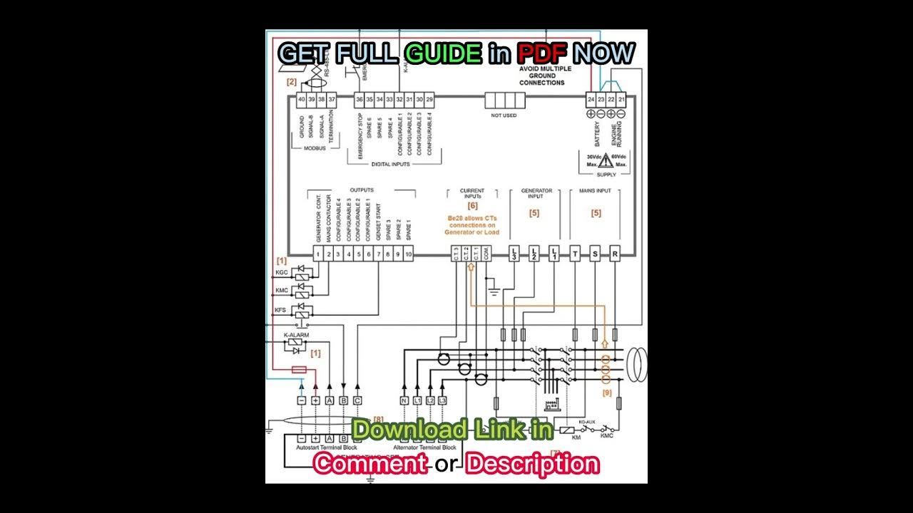 [DIAGRAM] 4001e Control Panel Wiring Diagram - YouTube