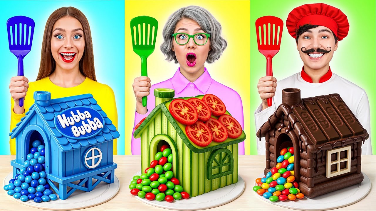 Кулинарный Челлендж: Я против Бабушки | Веселые Кухонные Трюки от Multi DO Joy