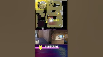 cs2 Vertigo Flash Ramp #Shorts #cs2 #csgo  #counterstrike