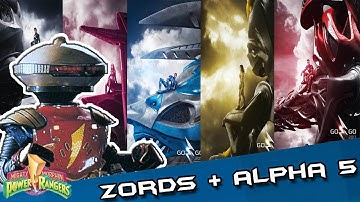 Power Rangers Zords Teased and Alpha 5 Cast!