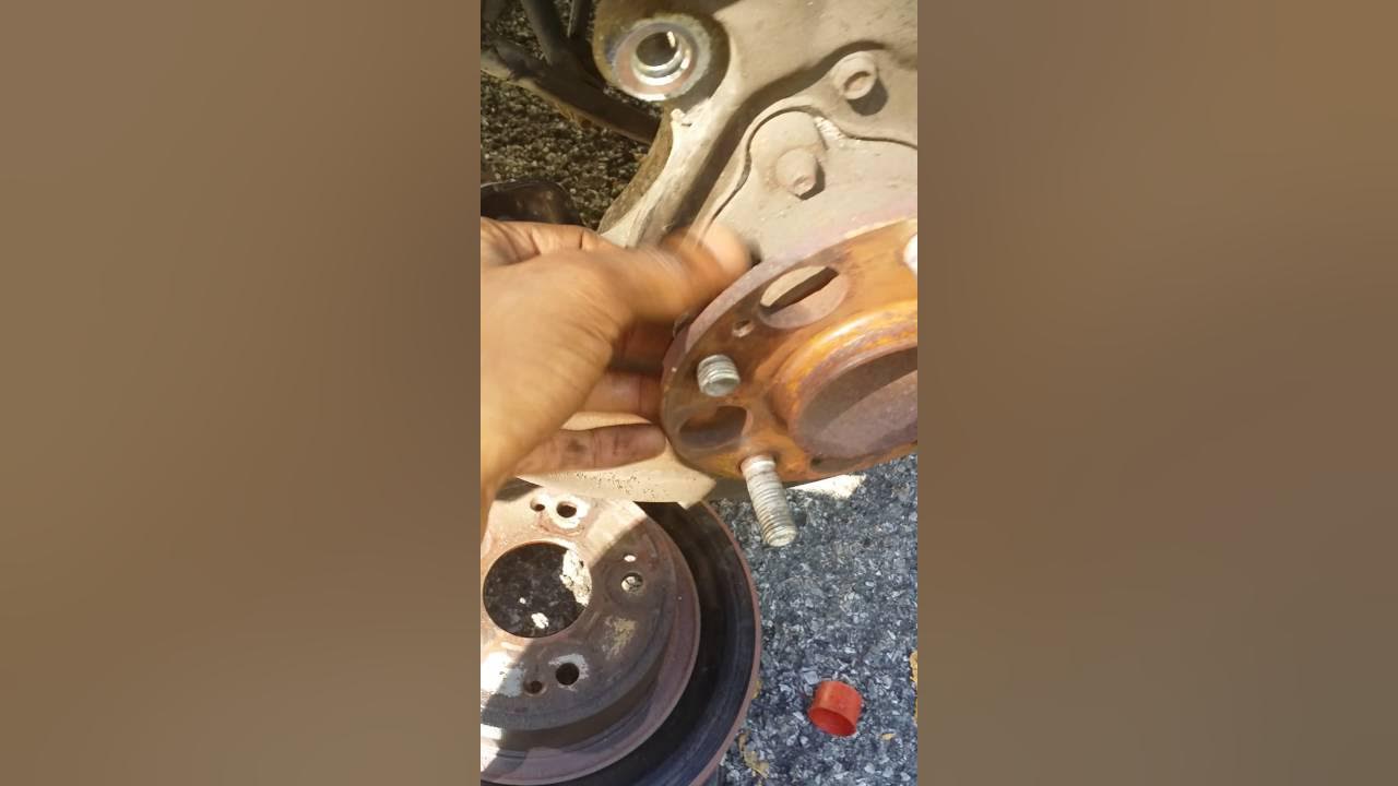 Replace Rear Wheel Studs 2010 Honda Accord Part 1 YouTube
