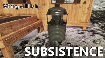 Subsistence S2E34 - Mining drill is in