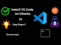 Installing VS Code in Ubuntu 22.04 in 2024!!