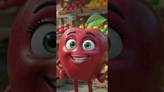 केला vs सेब | फनी AI कार्टून शॉर्ट्स 😂 #ai  #animation #shorts
