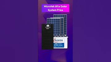 Microtek 6 किलोवाट सोलर सिस्टम की कीमत 2024 | Microtek 6kw solar system price in india
