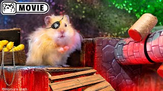 Hamster Pirate - Movie 🏴‍☠️ Hamsters of the Caribbean 🏴‍☠️ Homura Ham