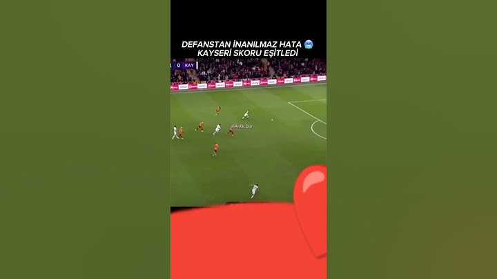 Galatasaray-kayserispor maç özeti Kayserispor'un golü #galatasaray #kayserispor #mac #özet