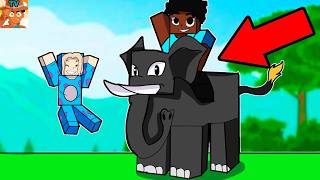 CRIEI um ZOOLOGICO com a minha NAMORADA no Minecraft